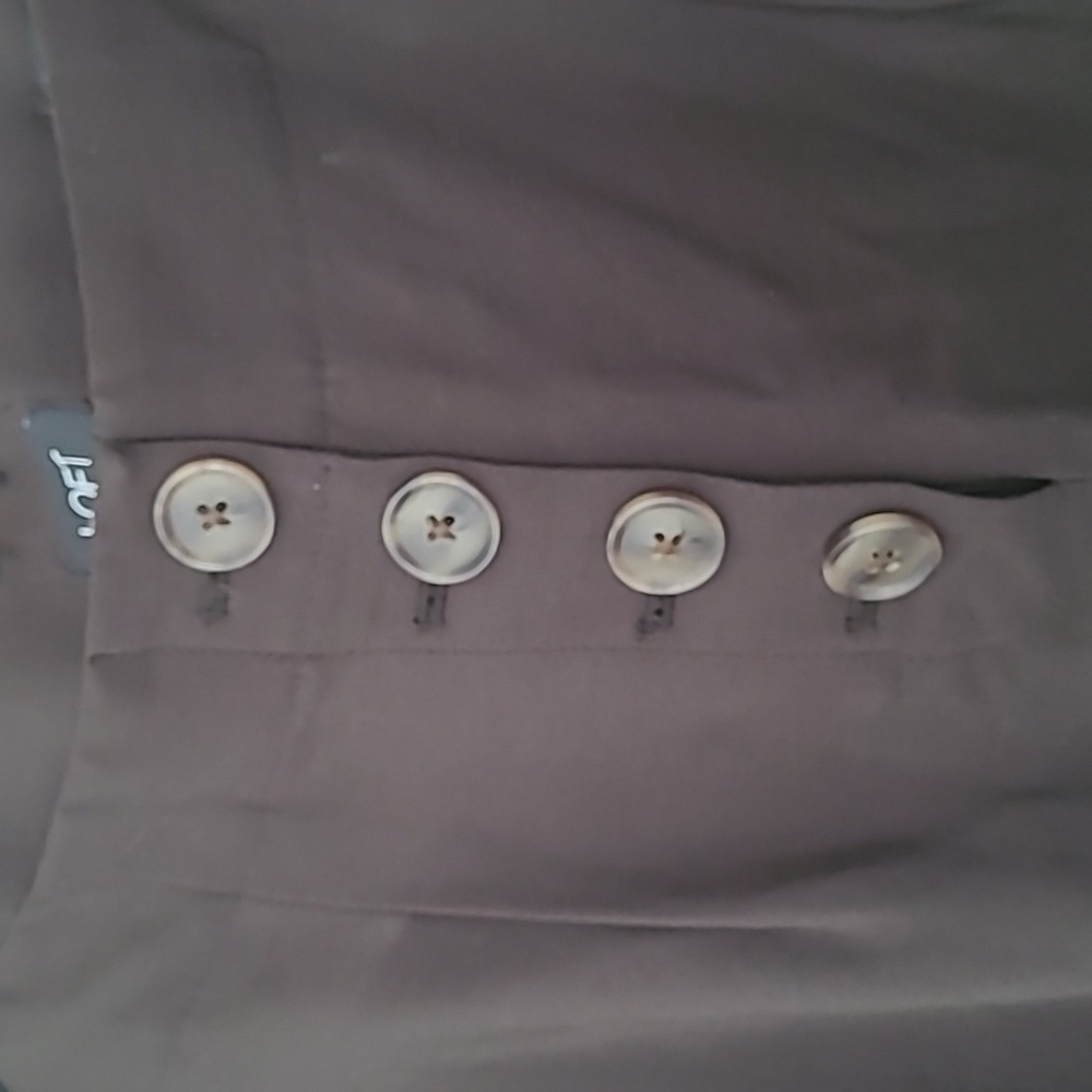 LOFT cropped wide leg pants - Picture 3 of 8